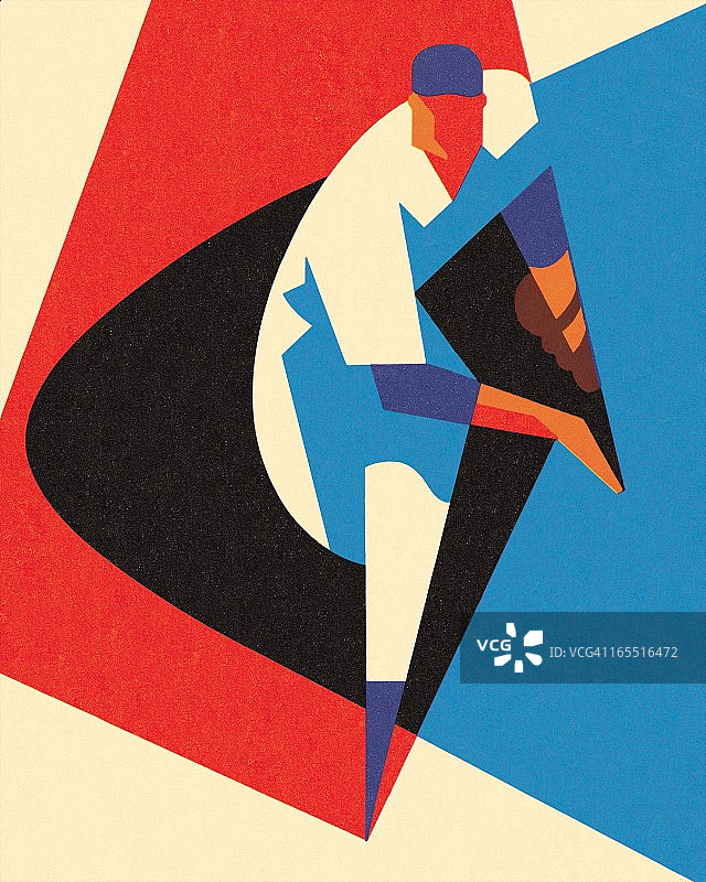 棒球投手图片素材