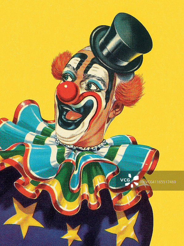 快乐的小丑图片素材