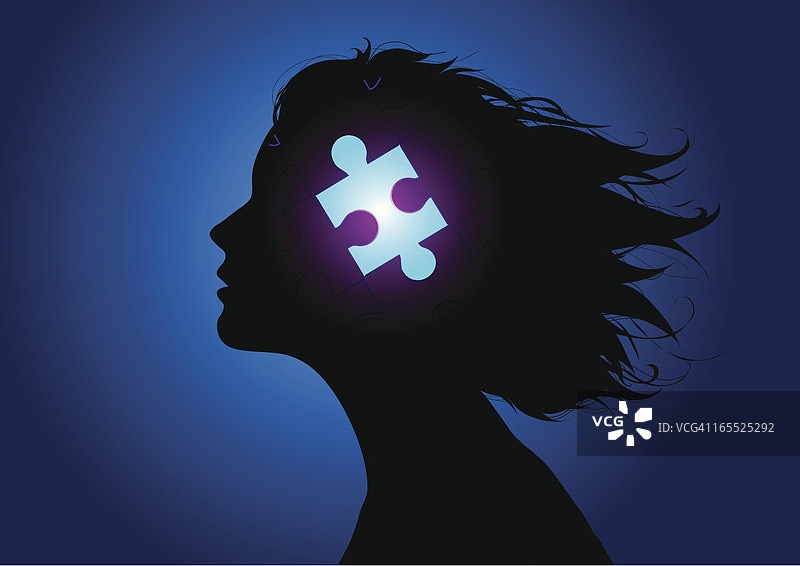 拼图头部图片素材