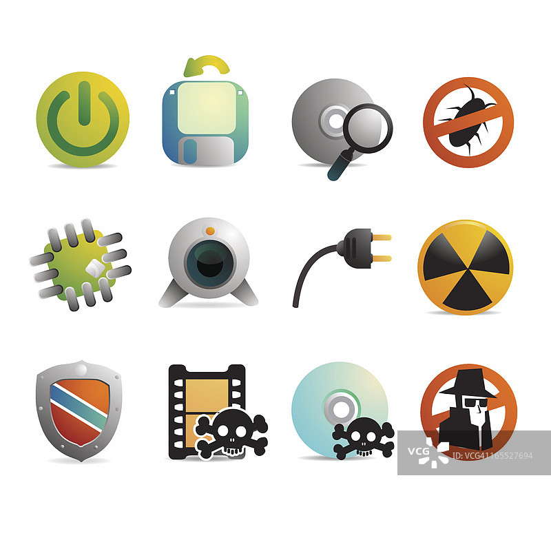 计算机与科技图标图片素材