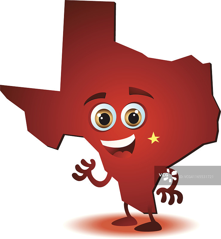 德克萨斯州卡通人物图片素材
