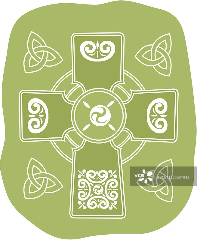 凯尔特十字架图片素材