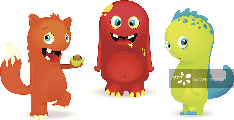 迷你怪物图片素材