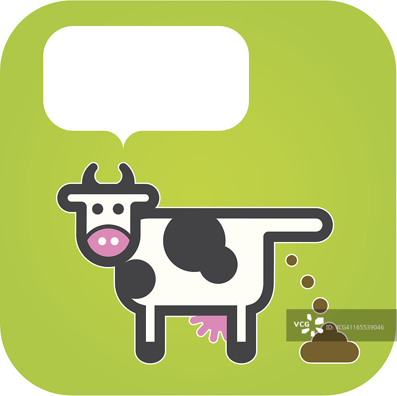 快乐的奶牛图片素材