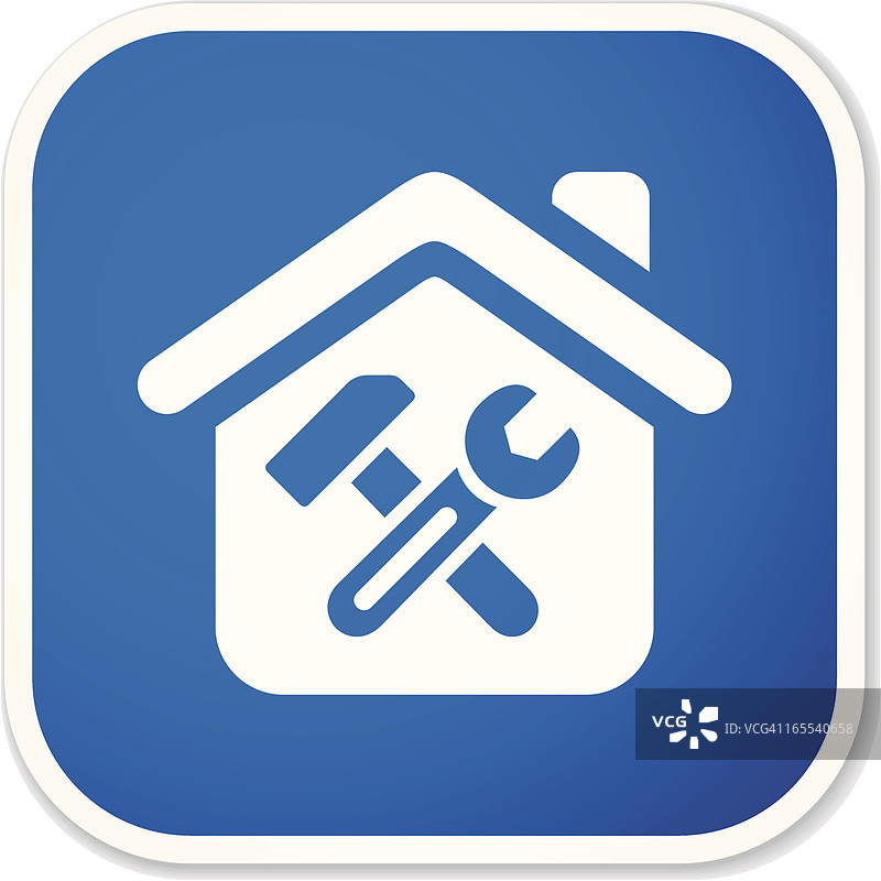 家居维修正方形贴纸图片素材