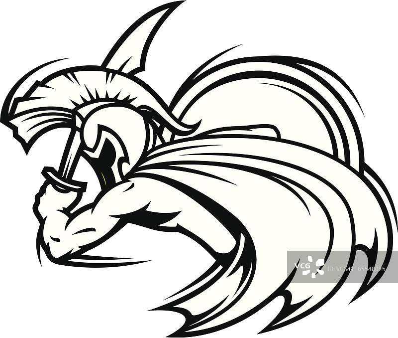 斯巴达秋千（黑白）图片素材