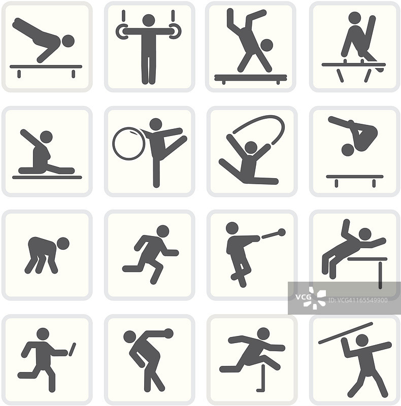 体操与田径运动素材图片素材