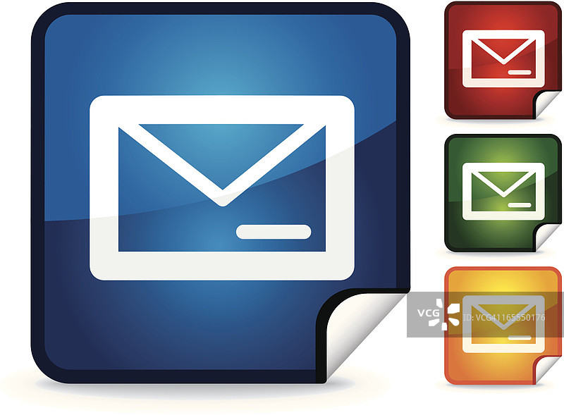 信封|贴纸系列图片素材