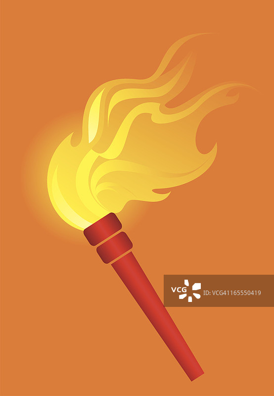 燃烧的火炬图片素材