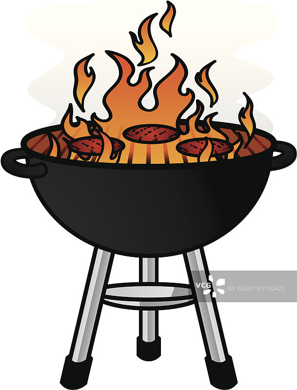 汉堡包烧烤图片素材