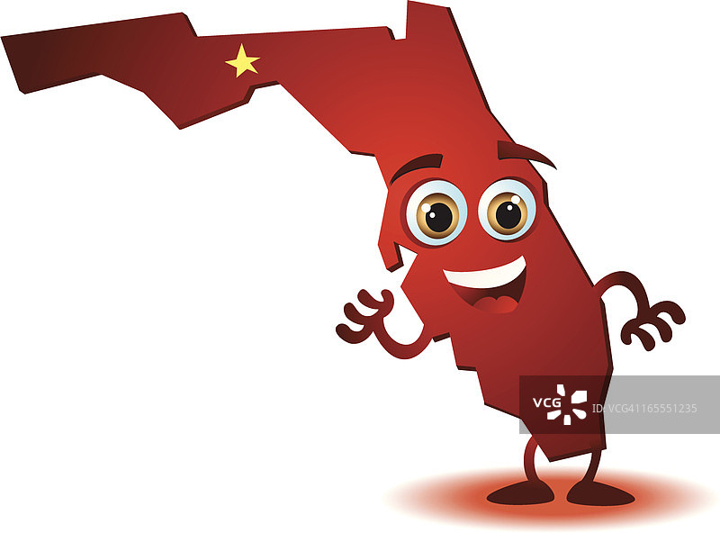 佛罗里达卡通人物图片素材