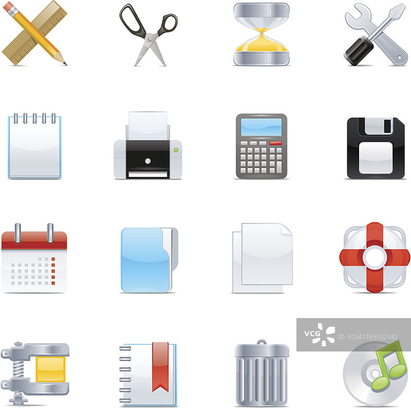 办公图标包图片素材