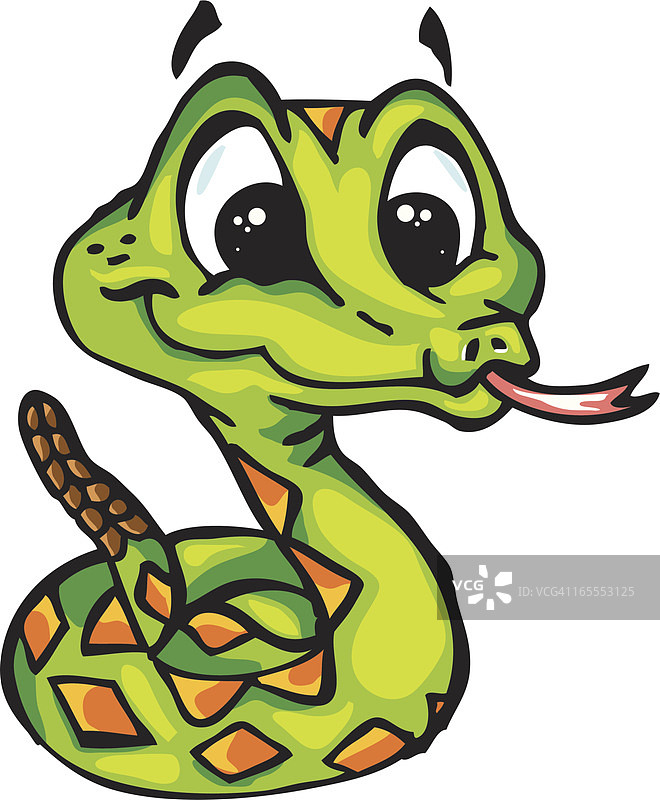 丛林小蛇图片素材