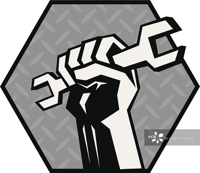 抓握扳手图片素材