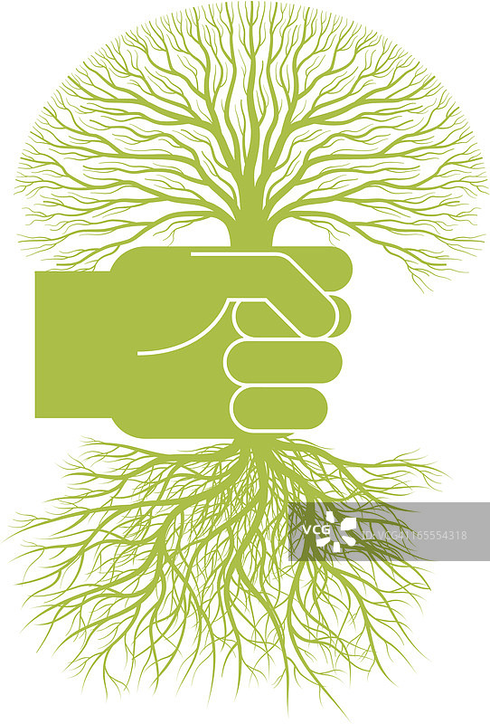 被连根拔起图片素材