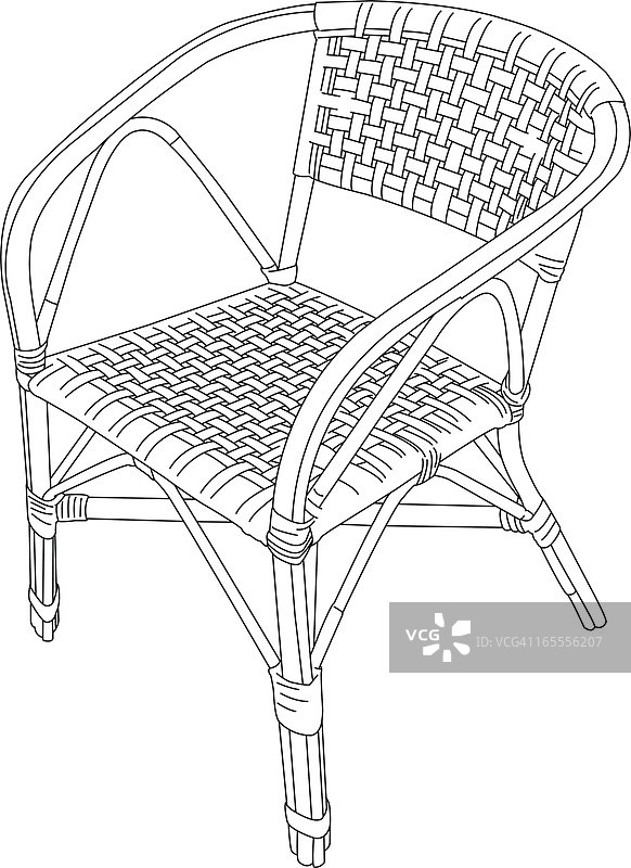 藤椅图片素材