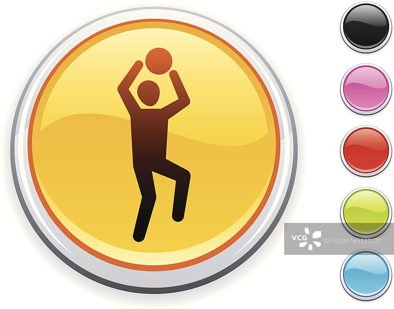 篮球图标图片素材