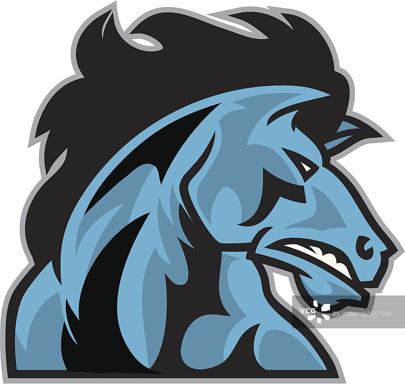 野马吉祥物图片素材