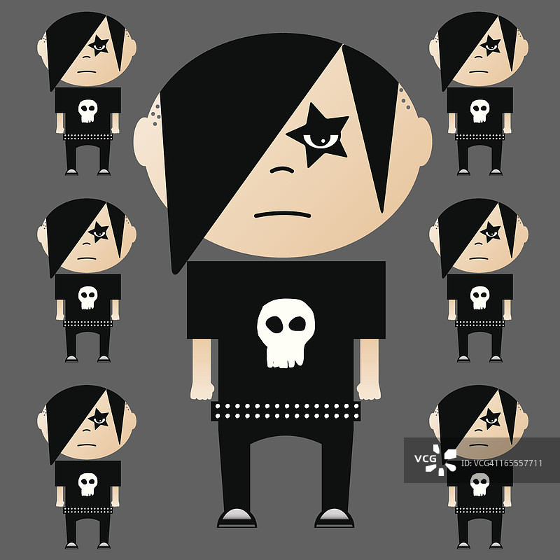 非传统无缝图案图片素材