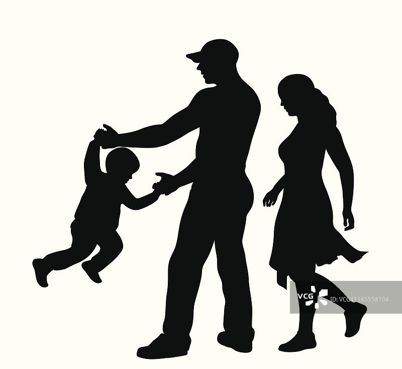 矢量剪影图片素材