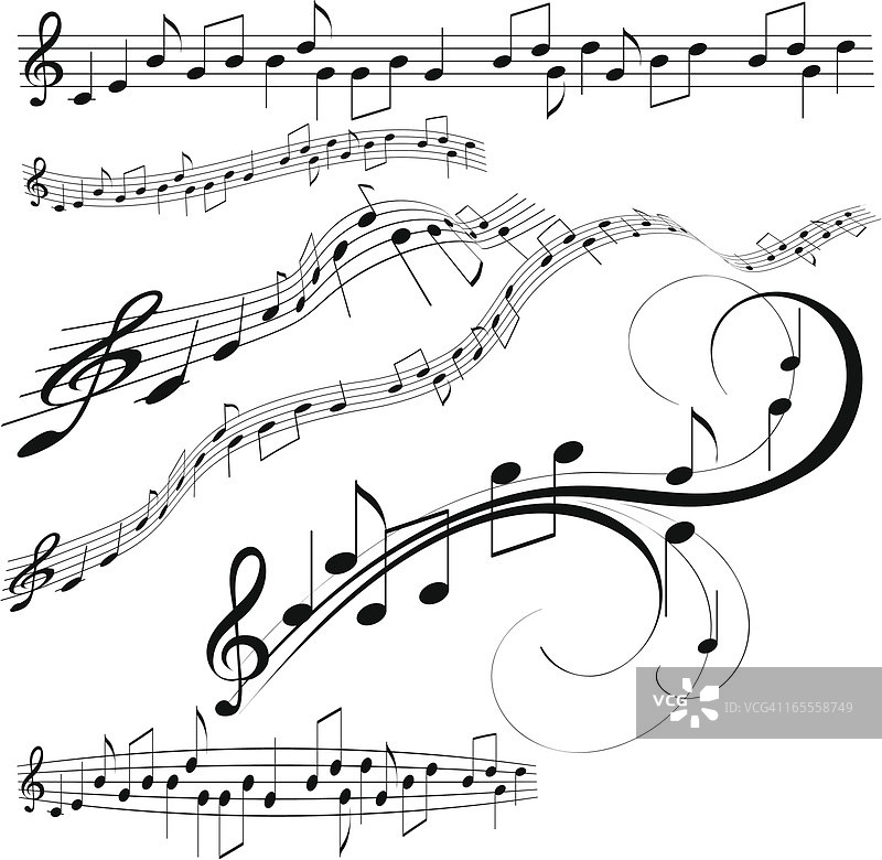 装饰音符图片素材