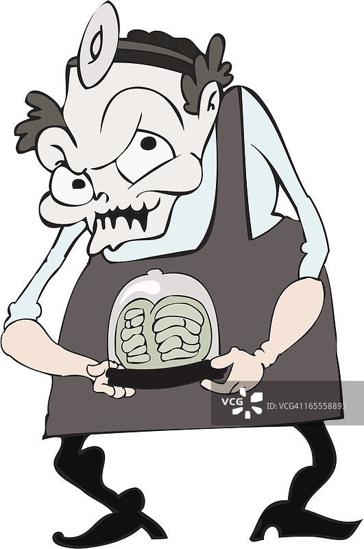 疯狂科学家的头脑图片素材