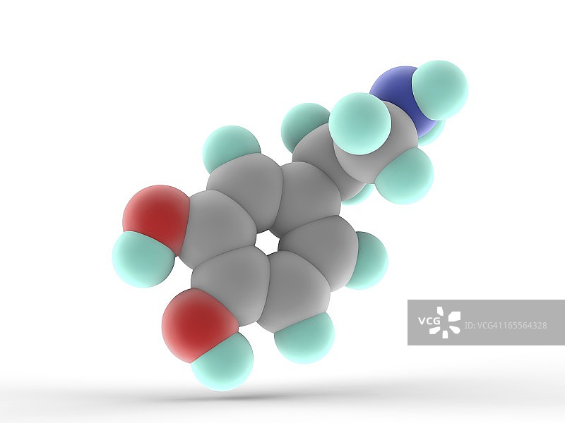 多巴胺分子图片素材