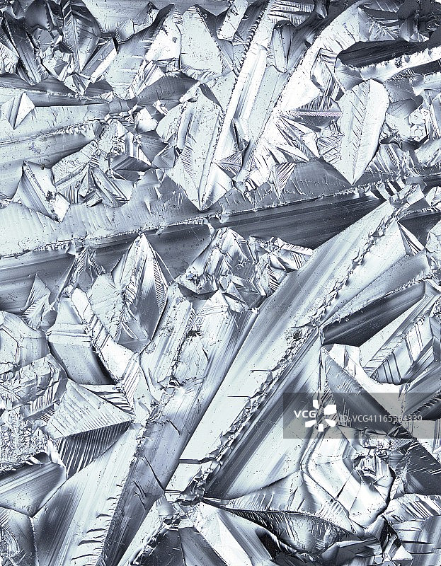 硅晶体，显微照片图片素材