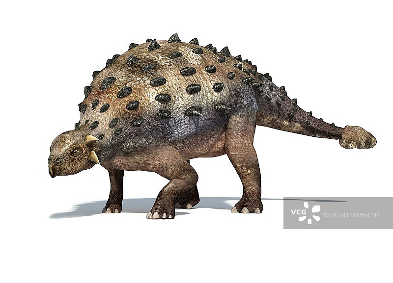 甲龙恐龙艺术作品图片素材