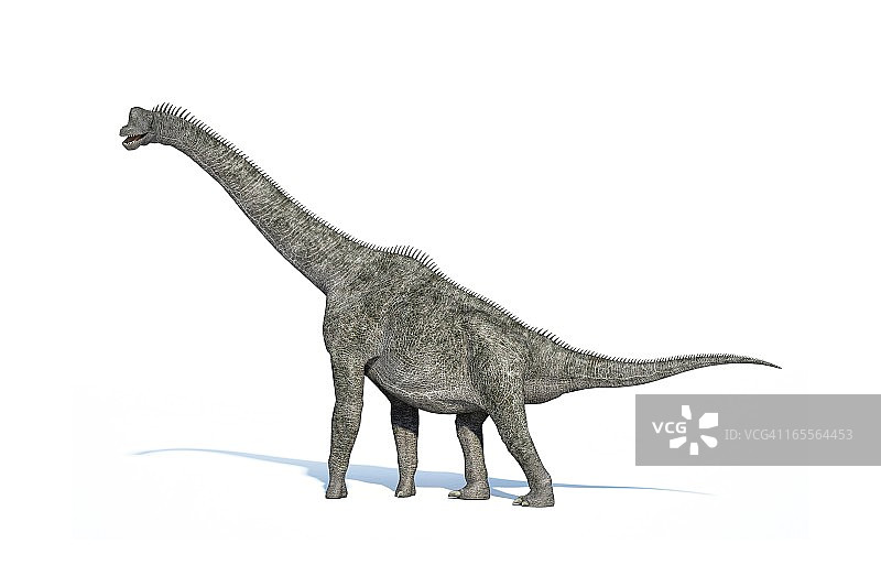 腕龙恐龙艺术作品图片素材