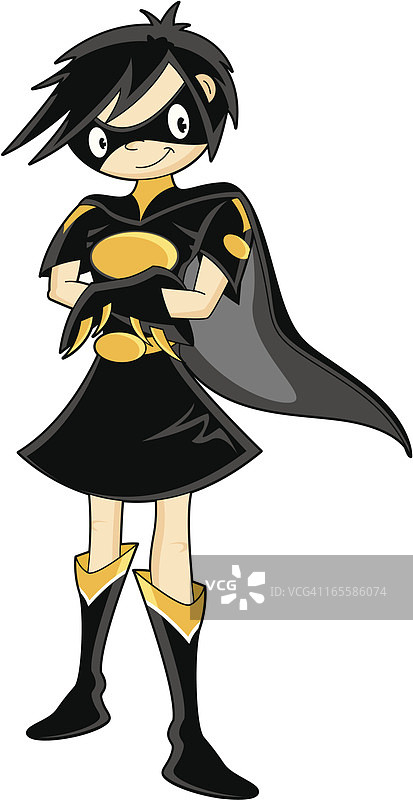 邪恶的青少年超级英雄角色图片素材