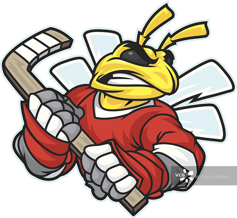 蜜蜂冰球图片素材