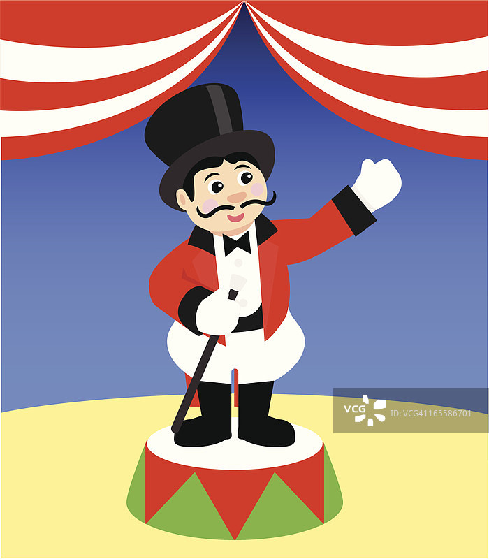 马戏团驯兽师图片素材