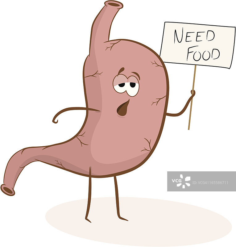 饥饿的肚子图片素材