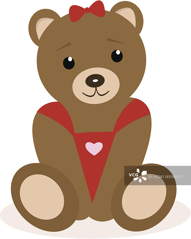 可爱的泰迪熊图片素材