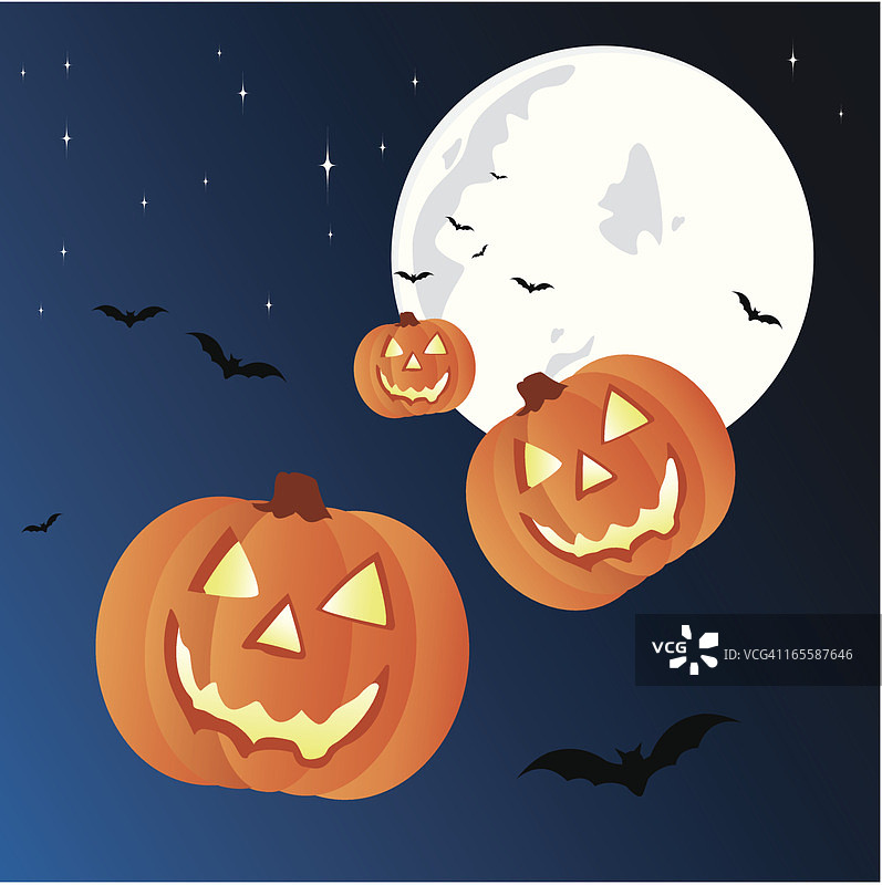 万圣节的背景图片素材