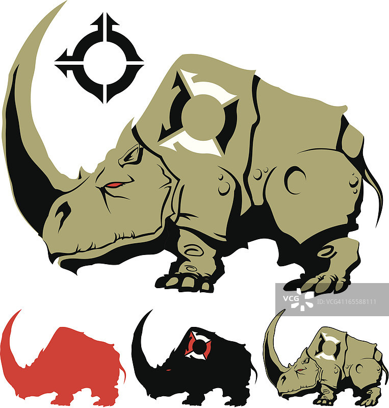犀牛图片素材