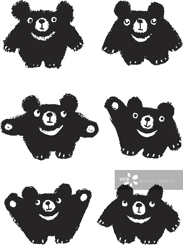 黑熊图片素材