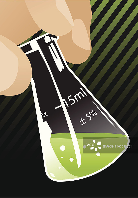 旋转的烧瓶图片素材