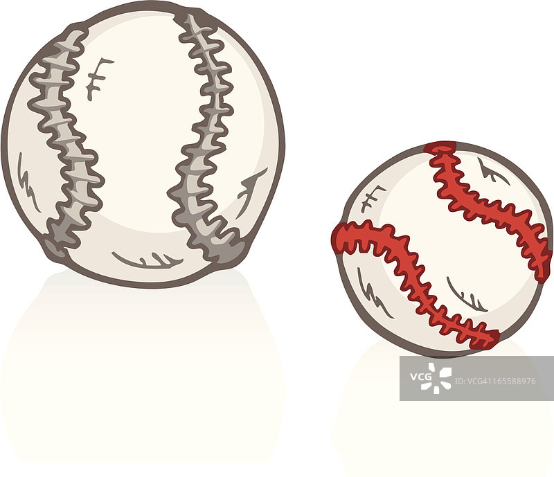 垒球与棒球图片素材