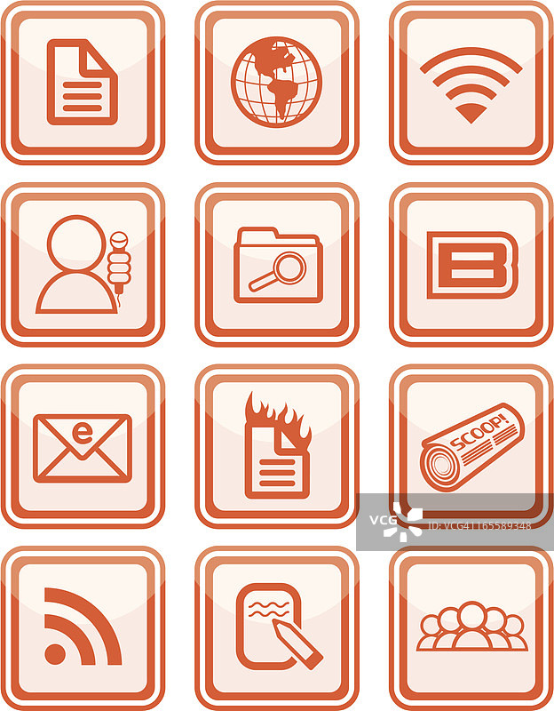 博客图标合集图片素材