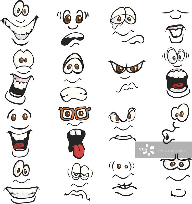 卡通表情图片素材