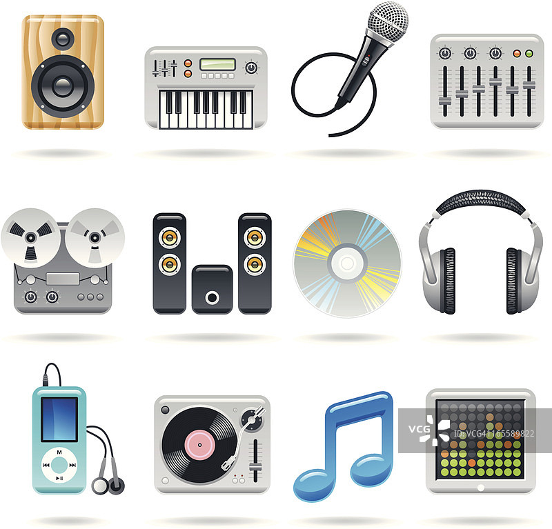 音乐图标图片素材