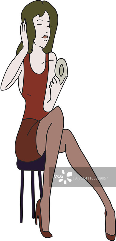 粉饼盒图片素材