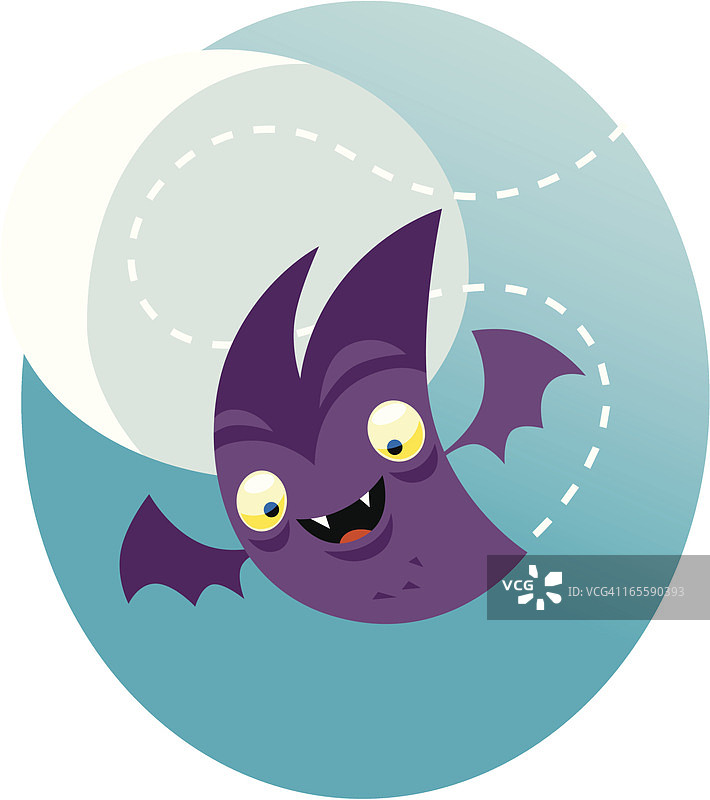 万圣节吸血蝙蝠图片素材