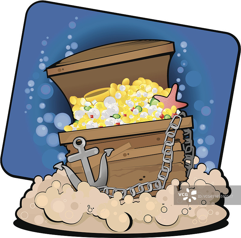 沉没的宝藏图片素材