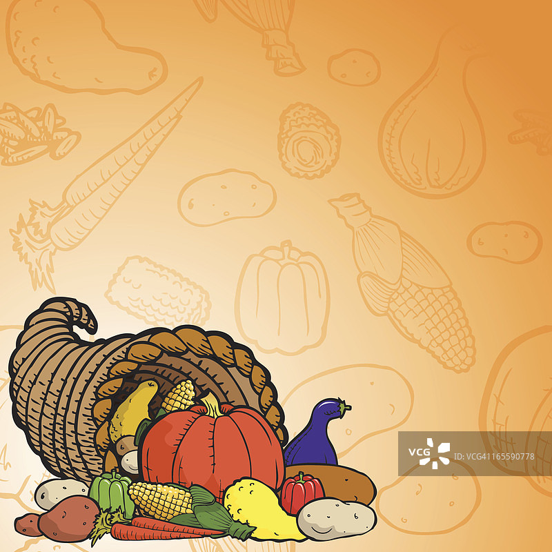 感恩节背景图片素材