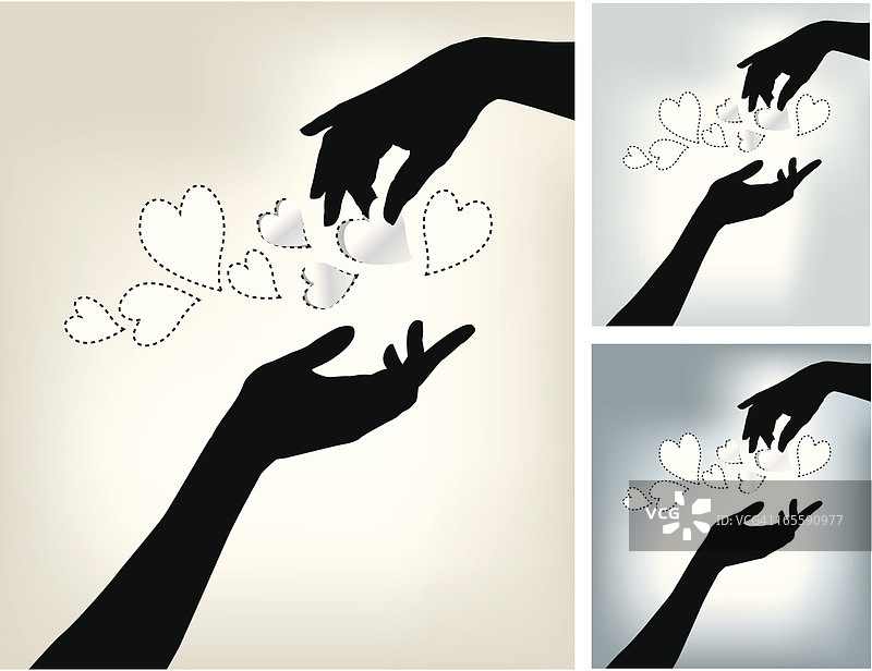 双手与爱图片素材