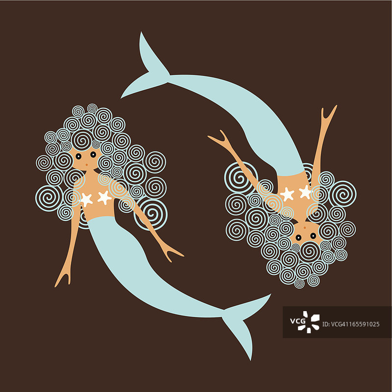 双鱼座图片素材