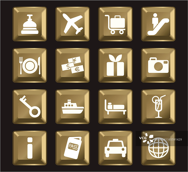 旅行图标合集图片素材